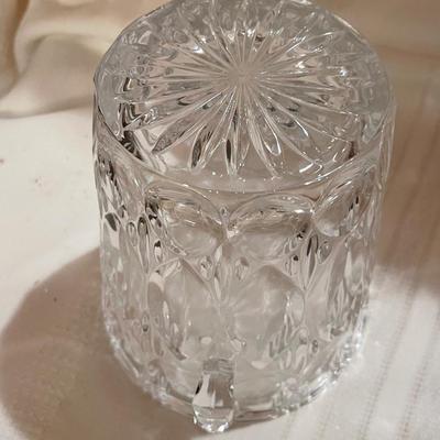 Vintage Bleikristall Lead Crystal Ice Bucket with Handles