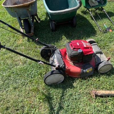 Troy Bilt TB230 Mower. Hasn't been started this season.