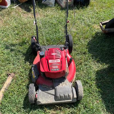 Troy Bilt TB230 Mower. Hasn't been started this season.