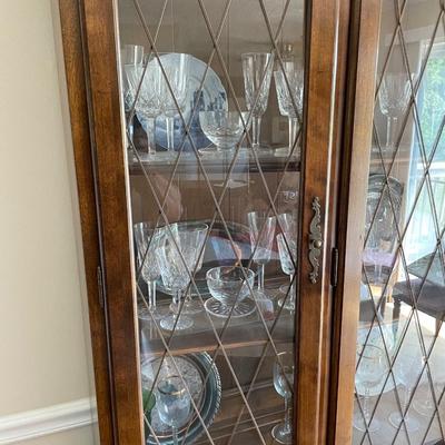 Ethan Allen Hutch. Needs one glass pane replaced, very easy to do.