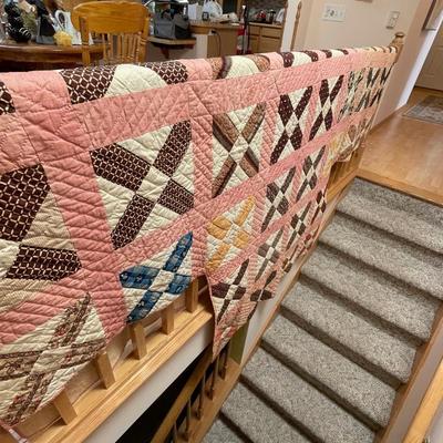 1800's quilt for poster bed 107