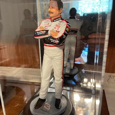 Dale Earnhardt Figure on Display. Great Condition. Measures 7w x 7d x 11h
