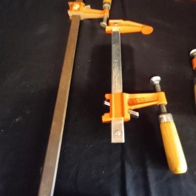 LOT 4 THREE JORGENSEN CLAMPS