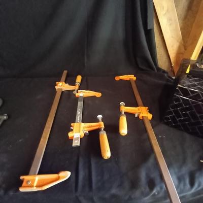 LOT 4 THREE JORGENSEN CLAMPS