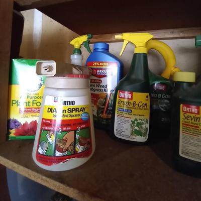 LOT 8 LAWN AND GARDEN CHEMICALS