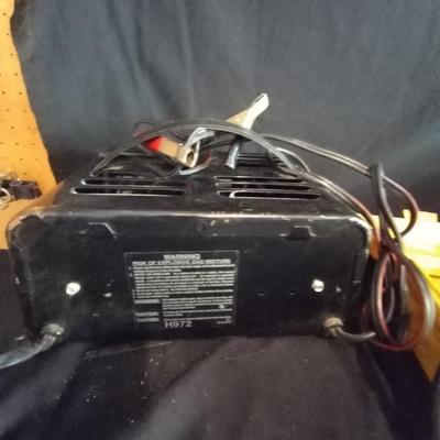 LOT 11 INTERCOMPRESSOR AND SCHUMACHER BATTERY CHARGER