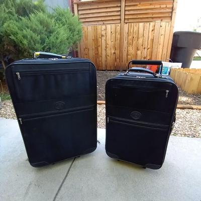 LOT 14 LEWIS & HYDE THREE PIECE LUGGAGE