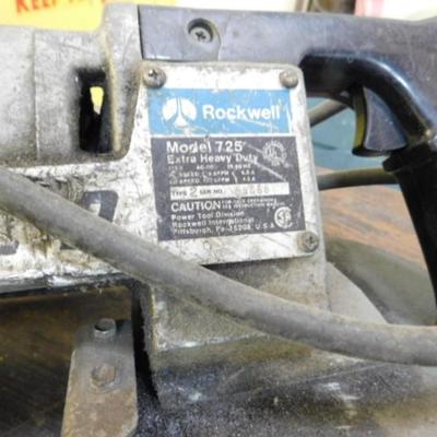 Rockwell Porta-Band Heavy Duty Steel Cutting Power Tool
