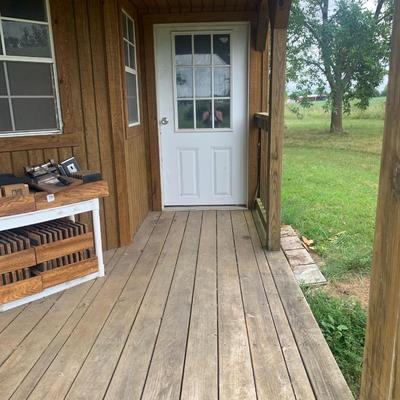 Large storage shed or tiny house shell with 2 lofts