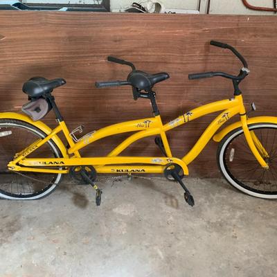 Vintage Bicycle built for two -Kulana