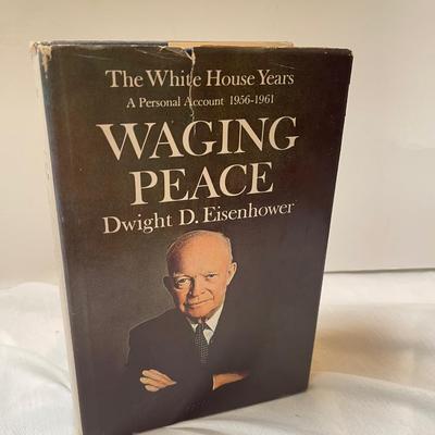 Waging Peace - The White House Years hardcover by Dwight D. Eisenhower