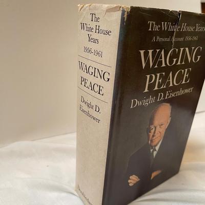 Waging Peace - The White House Years hardcover by Dwight D. Eisenhower