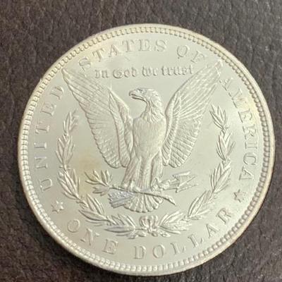 CLEAN 1887 Morgan Silver Dollar