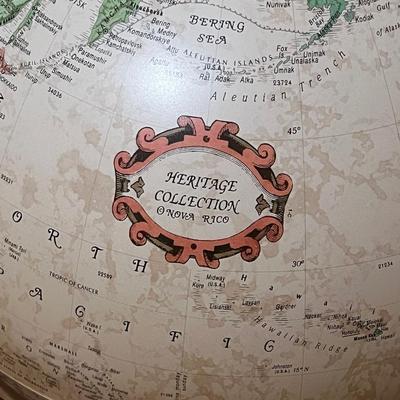 NOVA RICO ~ Heritage Collection ~ Large Illuminated Globe