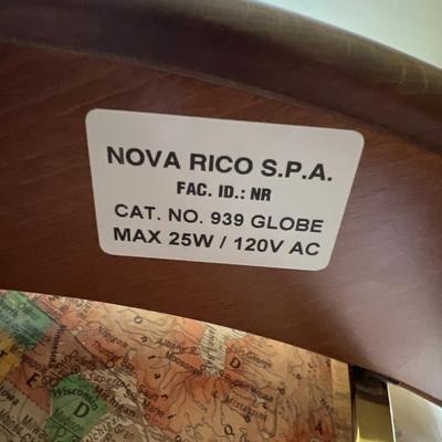 NOVA RICO ~ Heritage Collection ~ Large Illuminated Globe