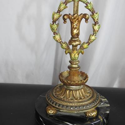 Pair of Vintage  bronze candelabra