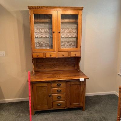 Oak Bakers Hutch