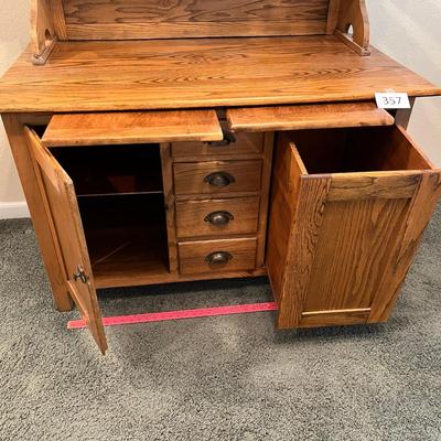 Oak Bakers Hutch