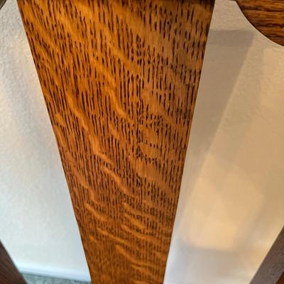 Oak T-Back Chair