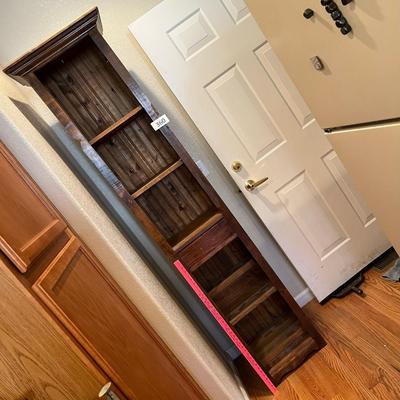 Primitive Pine Narrow kitchen Cabinet