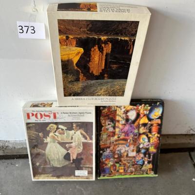 Lot of 3 Puzzles