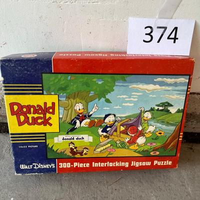 Vintage Donald Duck Puzzle