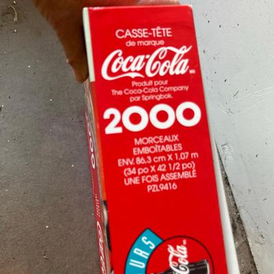 Coca-cola COKE puzzle