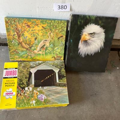 Lot of 3 puzzles