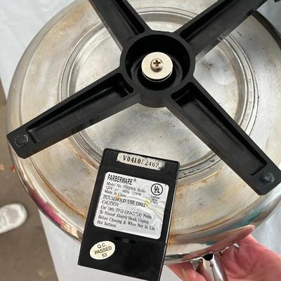 Two electric skillets