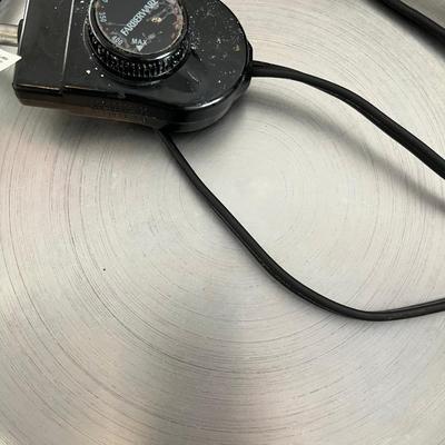 Two electric skillets