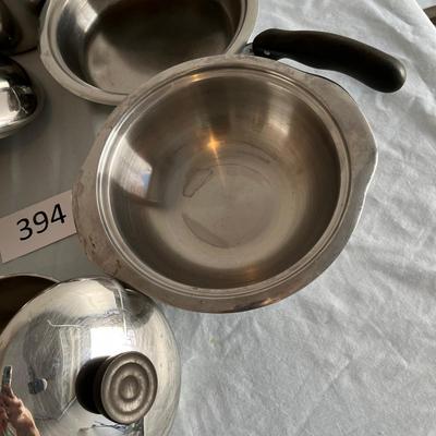Lot of Revere Ware Pots & Pans