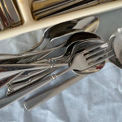 Tray of Flatware