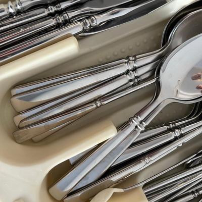 Tray of Flatware