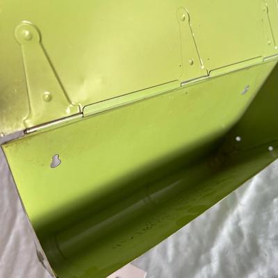 Jadeite color vintage Montrose Implement Co.  Mail Box