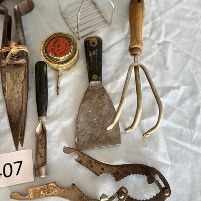 Vintage lot of utensils