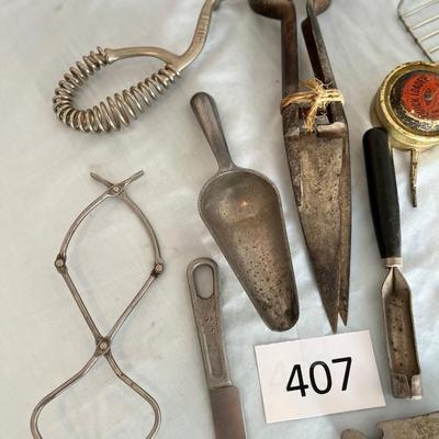 Vintage lot of utensils