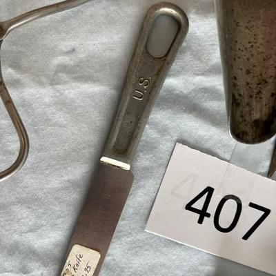 Vintage lot of utensils