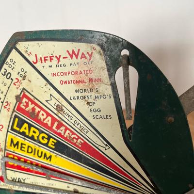 Antique Egg Scale