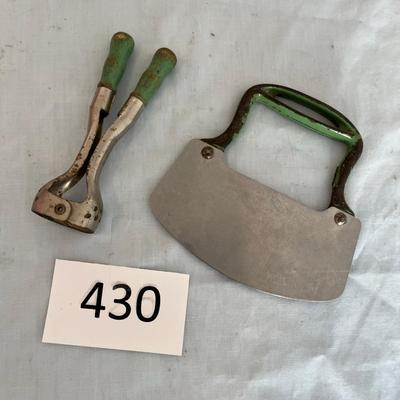 Jadeite Colored Kitchen utenils