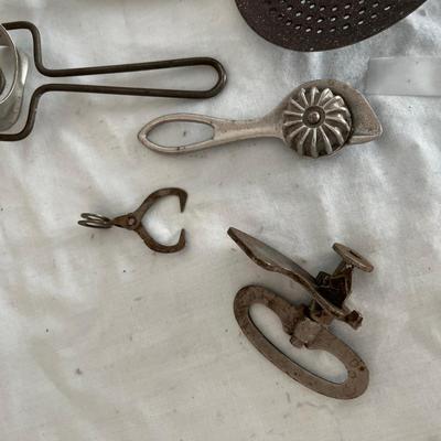 Lot of kitchen utensils