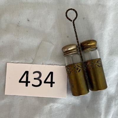 Antique Salt & Pepper Shaker set