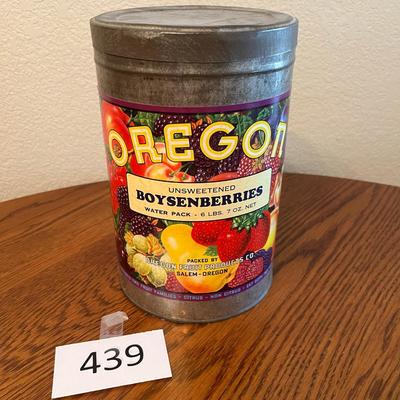 Oregon Boysenberries Tin