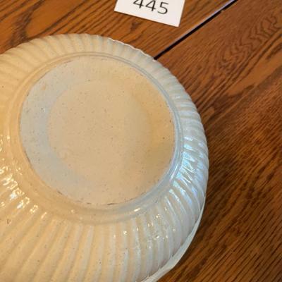 Crockware Bowl Blue Bands