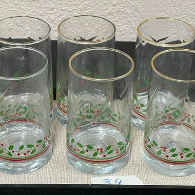 Nice Christmas Glass