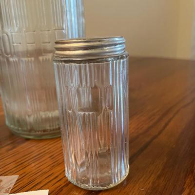 Narrow Rib Canister Jars Coffee Tea & Spice