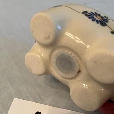 Poland Pottery Pig Bank