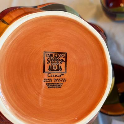 Table Top Galleries CARACAS Dessert Bowl Set