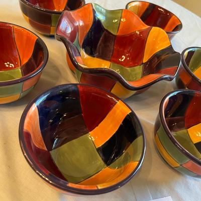 Table Top Galleries CARACAS Dessert Bowl Set