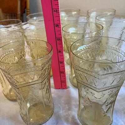 Federal PATRICIAN lot of 13 5.25" Tumblers