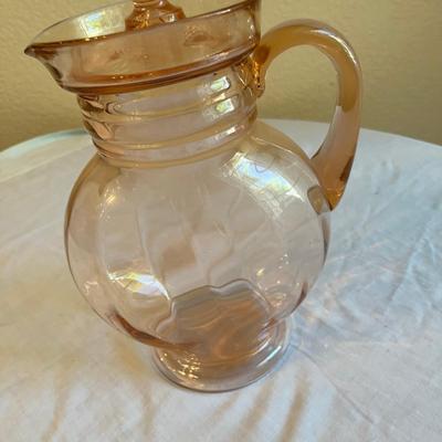 Pink Depression Lemonade Set